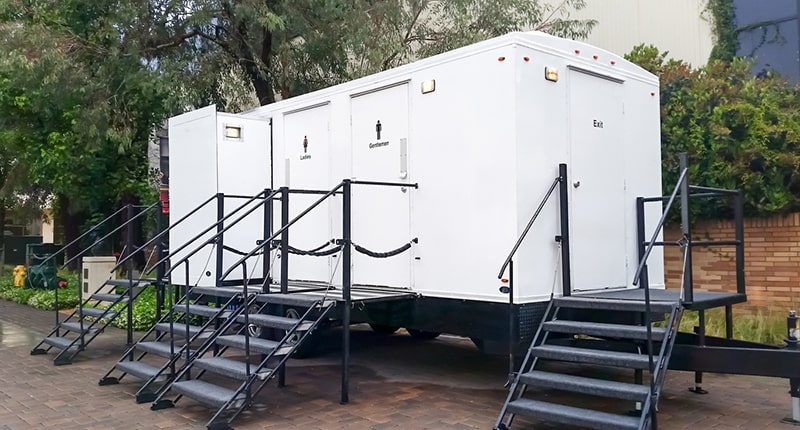 we offer long-term rental options for luxury restroom trailers to provide convenient and upscale restroom facilities at construction sites