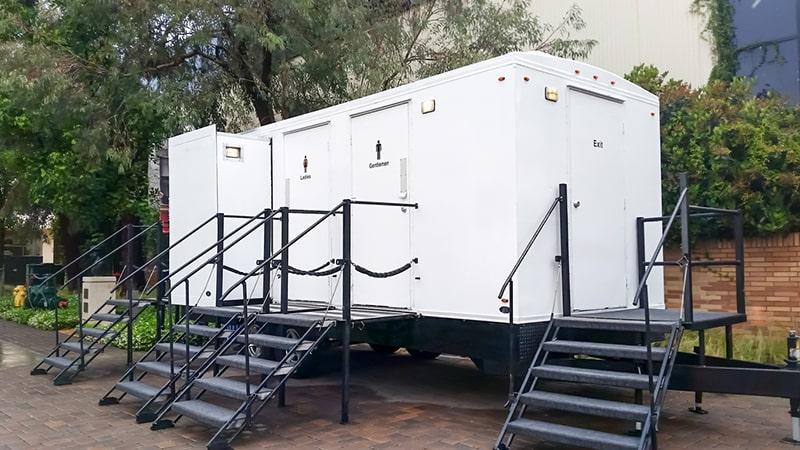 the cost for renting our luxury restroom trailers varies based on the duration and features desired for your event